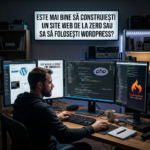 site personalizat sau wordpress