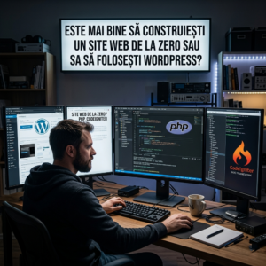 site personalizat sau wordpress